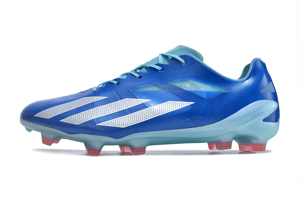 Chuteira Adidas X CrazyFast+ FG "Marine Rush Pack"