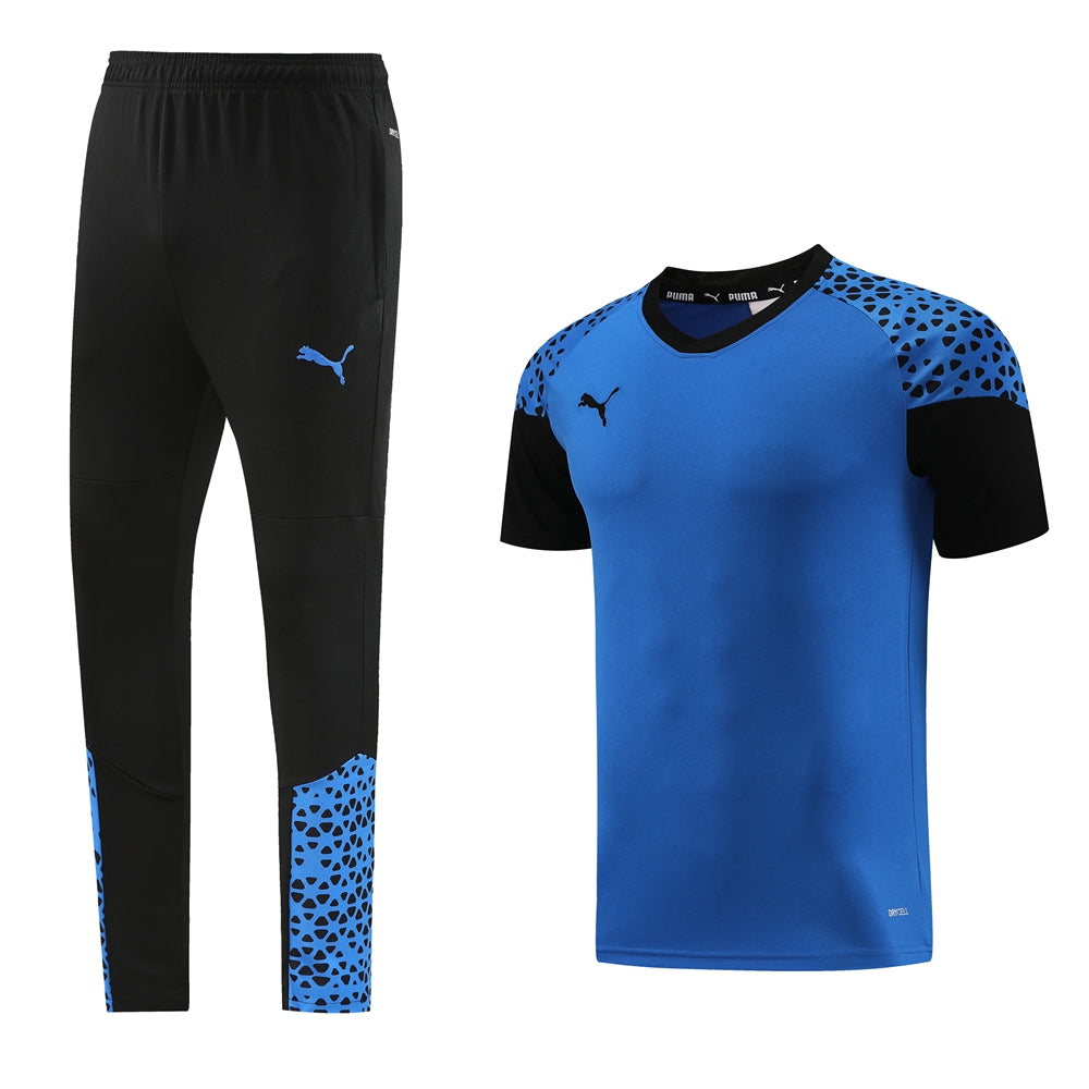 Conjunto Puma Camisa e Calça Azul Escuro