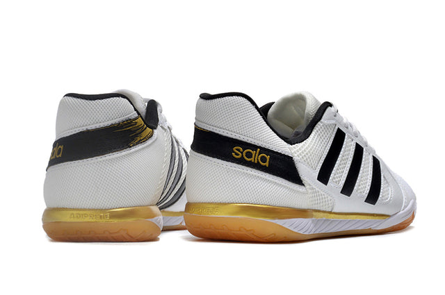 Chuteira Adidas Top Sala Futsal - Branco/Preto