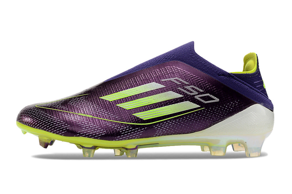 Chuteira Adidas F50 X Campo Sem Cadarço - Roxa/Azul