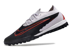 Chuteira Nike Phantom GX Elite Society TF - Branco/Preto/Vermelho