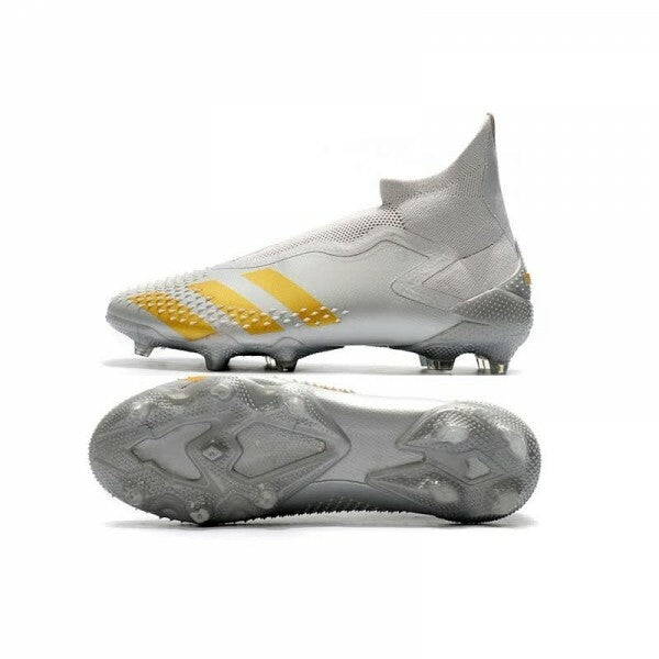 Chuteira Adidas Predator 20+ Campo FG - Prata