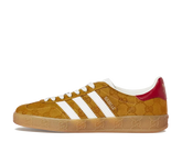 Tênis Adidas x Gucci Gazelle 'GG Beige Brown'