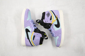Tênis Nike Air Jordan 1 High Switch Purple Pulse