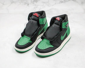Tênis Nike Air Jordan 1 Retro High Pine Green Black