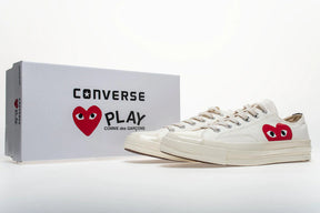 Tênis Converse Chuck Taylor All Star 70s Ox Comme Des Garçons Play White
