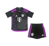 Kit Infantil Bayern de Munique Away 23/24 - Preto