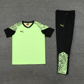 Conjunto Puma Camisa e Calça Verde Limão
