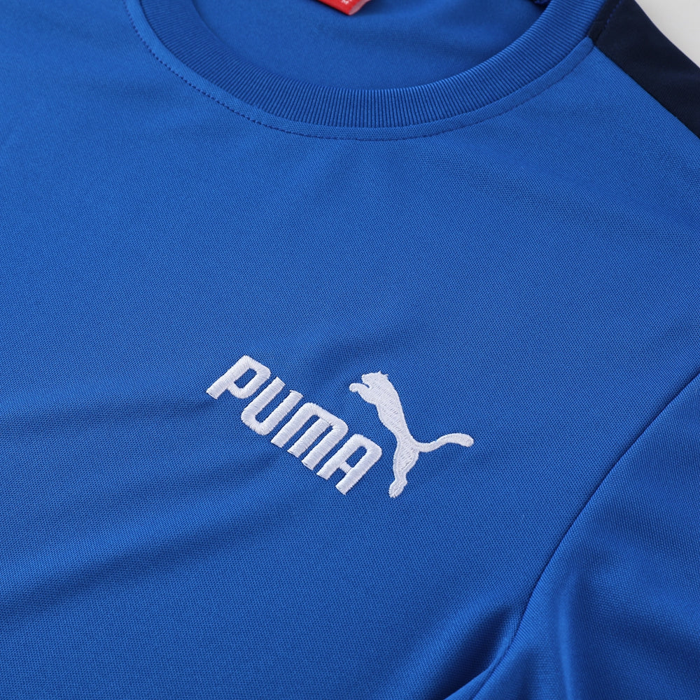 Conjunto Puma Camisa e Bermuda Azul Claro