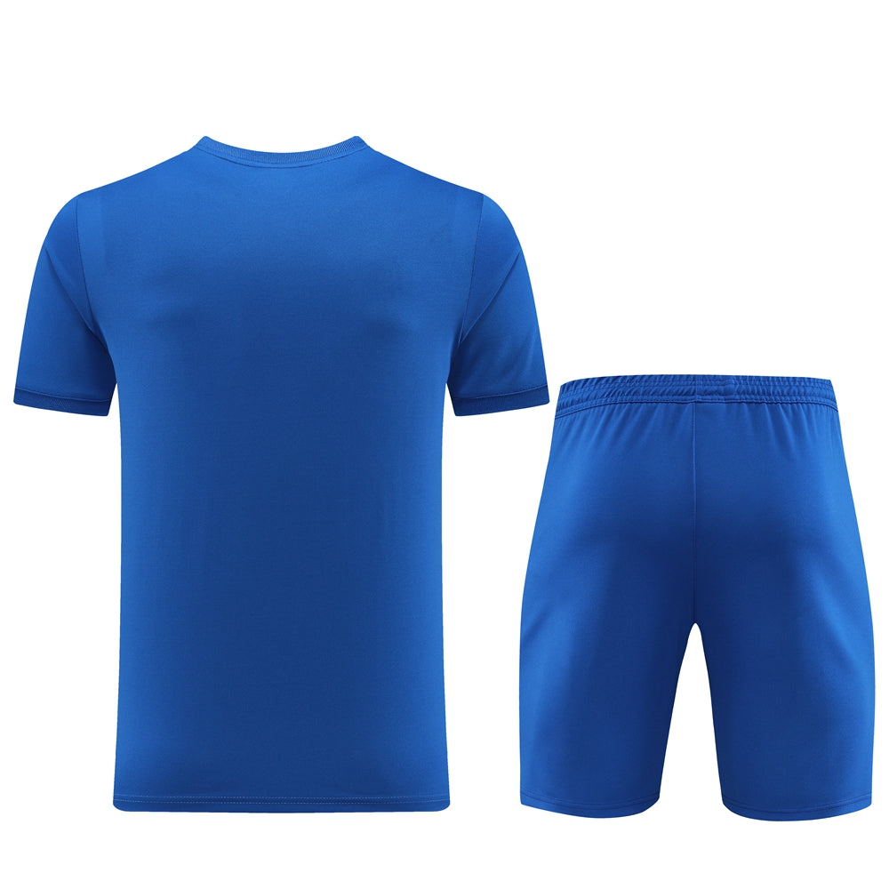 Conjunto Puma Camisa e Bermuda Azul Claro