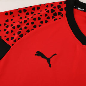 Conjunto Puma Camisa e Calça Preto/Vermelho