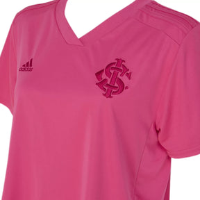 Camisa Feminina Internacional Adidas Outubro  Rosa 2023 Feminina