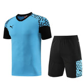 Conjunto Puma Camisa e Bermuda Azul Claro