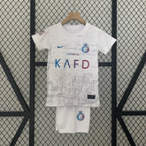 Kit Infantil Al-Nassr Away 23/24 - Branco