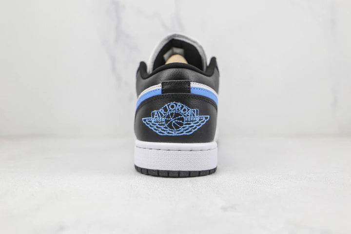 Tênis Nike Air Jordan 1 Low Black University Blue White