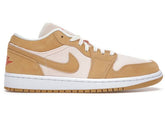 Tênis Nike Air Jordan 1 Low Se Twine Orange Quartz Corduroy
