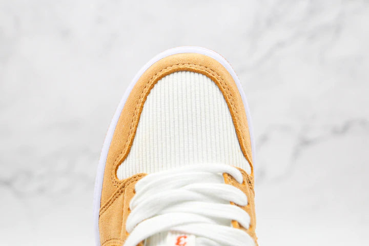 Tênis Nike Air Jordan 1 Low Se Twine Orange Quartz Corduroy