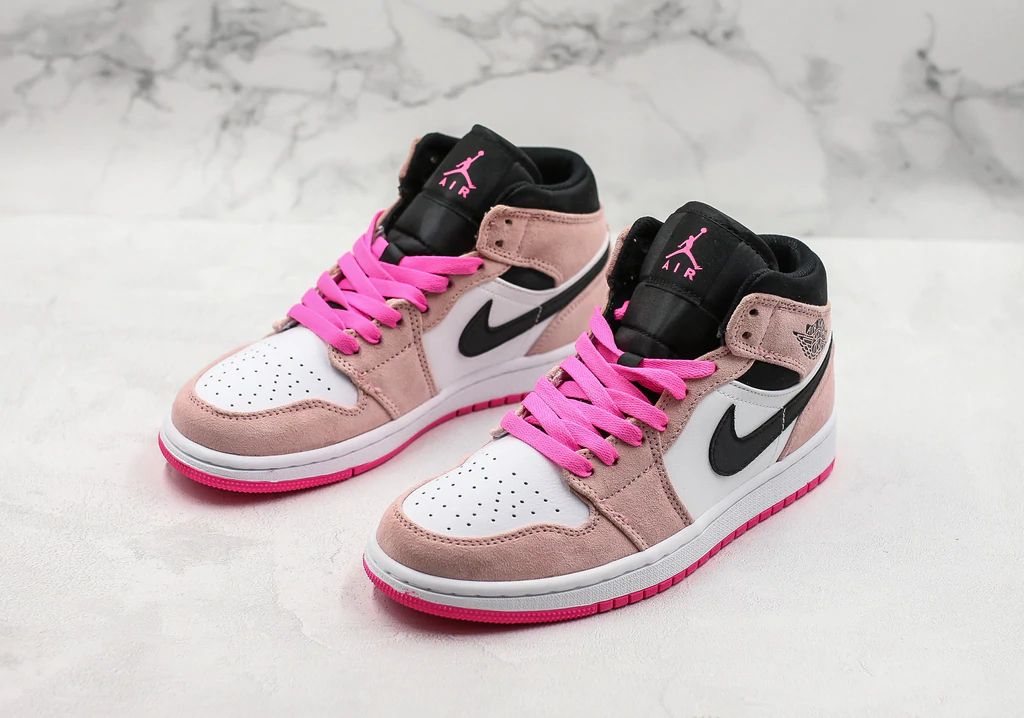 Tênis Nike Air Jordan 1 Mid Crimson Tint