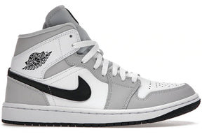 Tênis Nike Air Jordan 1 Mid Light Smoke Grey