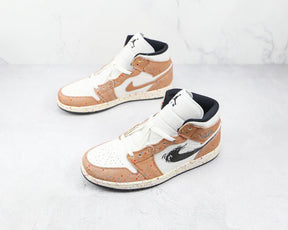 Tênis Nike Air Jordan 1 Mid Se Brushstroke
