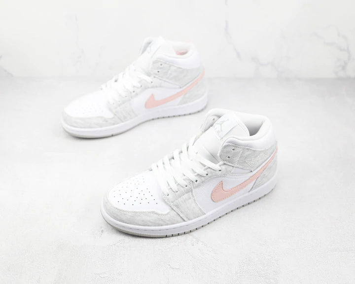 Tênis Nike Air Jordan 1 Mid Se Light Iron Ore