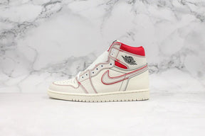 Tênis Nike Air Jordan 1 Retro High Phantom Gym Red