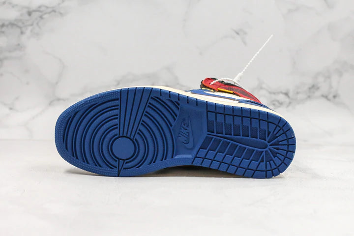 Tênis Nike Air Jordan 1 Retro High Union Los Angeles Blue Toe