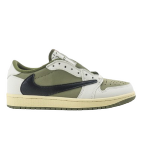 Tênis Nike Air  Jordan 1 Retro Low OG SP Travis Scott Medium Olive