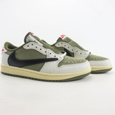 Tênis Nike Air  Jordan 1 Retro Low OG SP Travis Scott Medium Olive