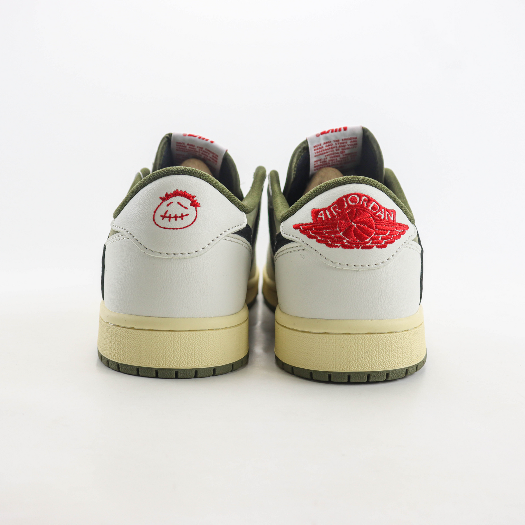 Tênis Nike Air  Jordan 1 Retro Low OG SP Travis Scott Medium Olive