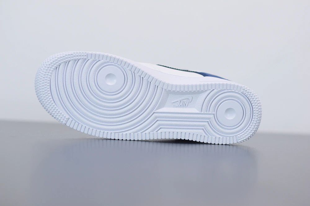 Tênis Nike Air Force 1 Nba City Edition White Navy