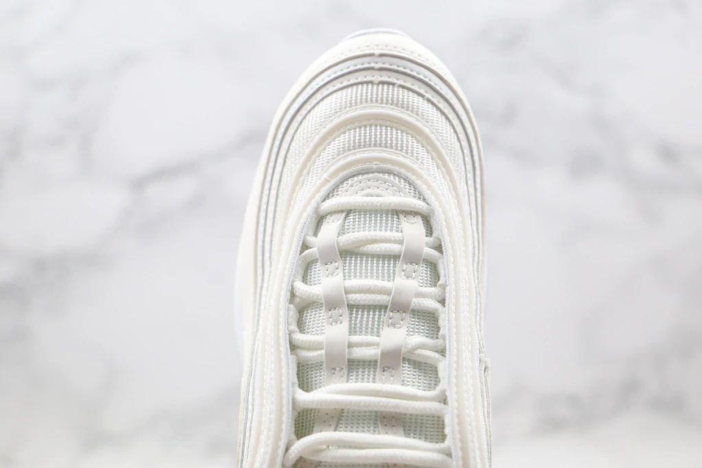 Tênis Nike Air Max 97 Triple White Wolf Grey