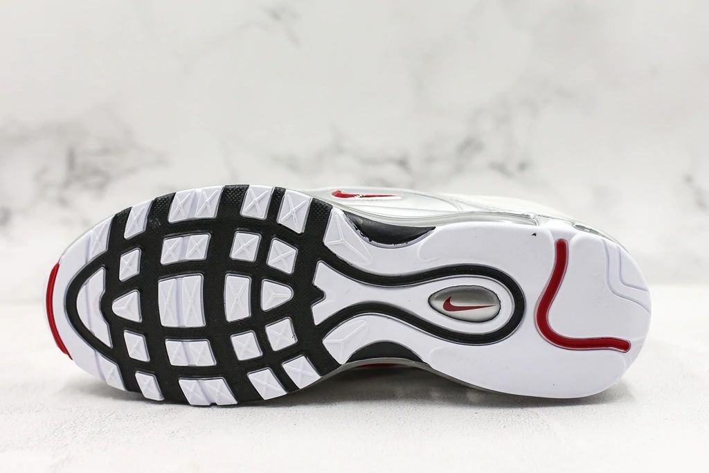 Tênis Nike Air Max 97 White Silver