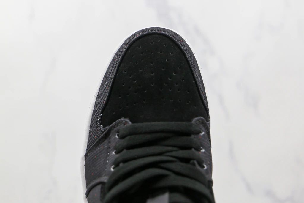 Tênis Nike Air Jordan 1 Mid Crater Black