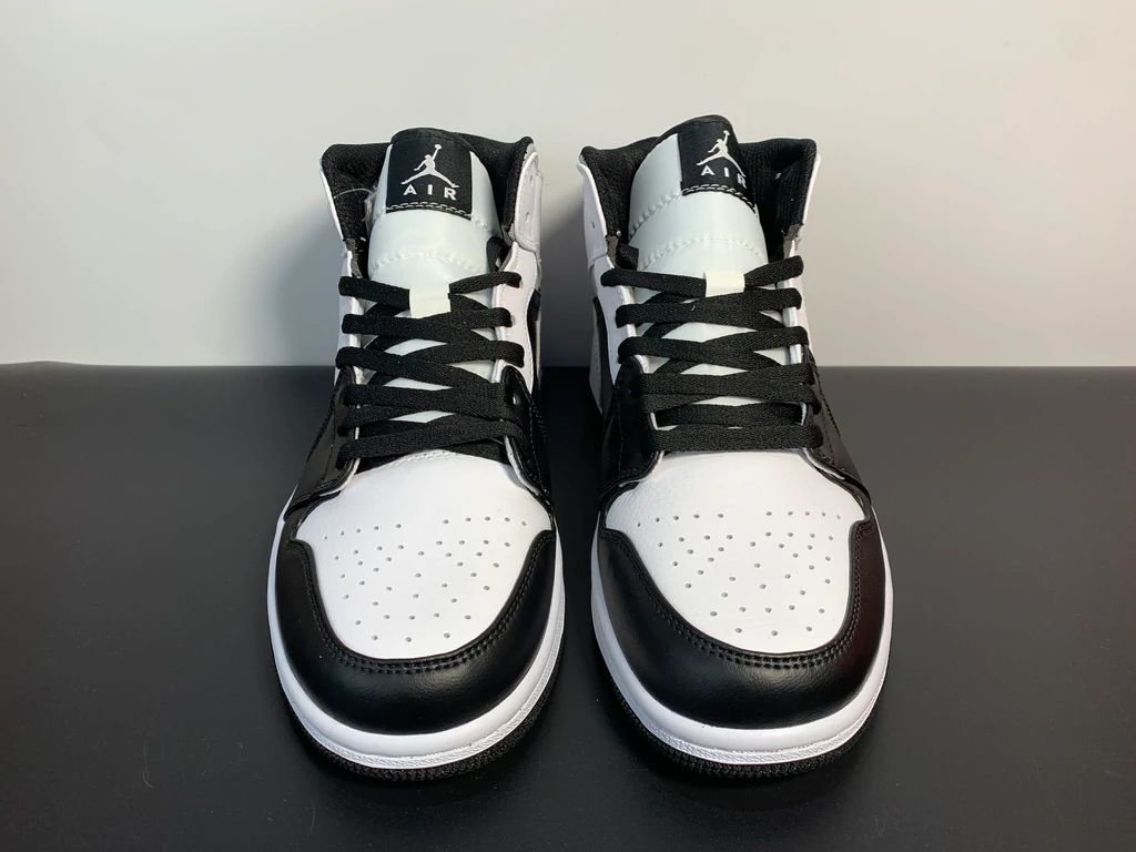 Tênis Nike Air Jordan 1 Mid White Shadow