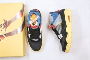 Tênis Nike Air Jordan 4 Retro Union Off Noir