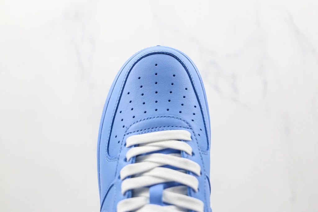 Tênis Nike Air Force 1 Low Off-white Mca Blue