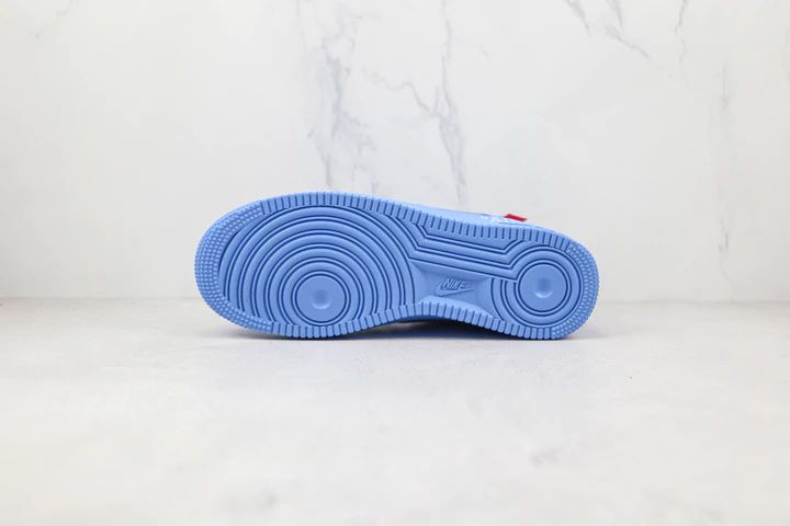Tênis Nike Air Force 1 Low Off-white Mca Blue