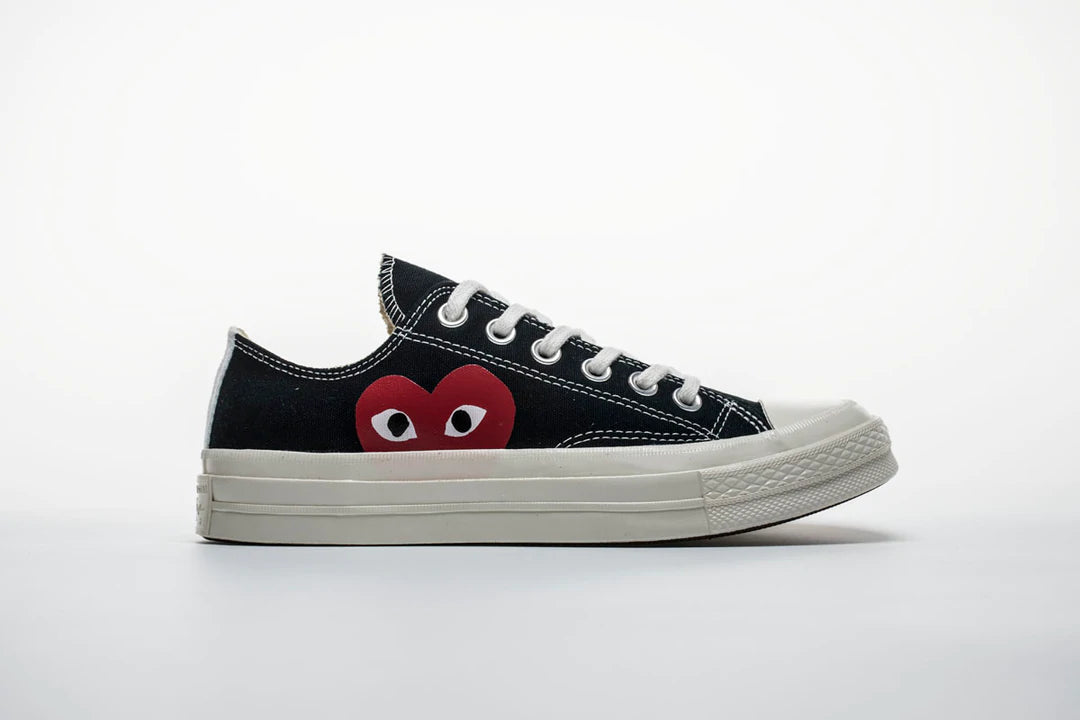 Tênis Converse Chuck Taylor All Star 70s Ox Comme Des Garçons Play Black
