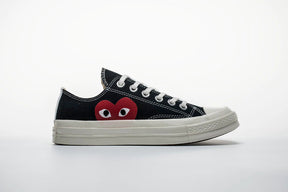 Tênis Converse Chuck Taylor All Star 70s Ox Comme Des Garçons Play Black