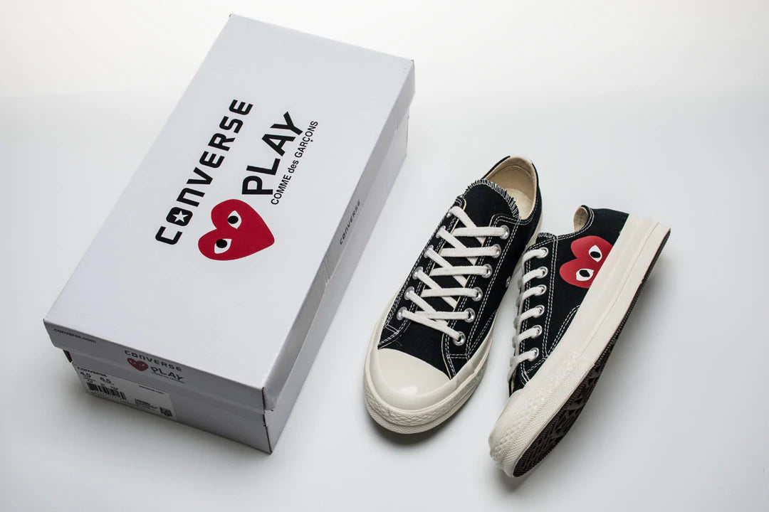 Tênis Converse Chuck Taylor All Star 70s Ox Comme Des Garçons Play Black