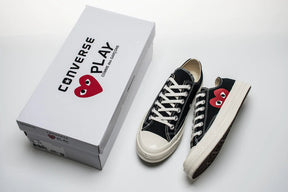 Tênis Converse Chuck Taylor All Star 70s Ox Comme Des Garçons Play Black