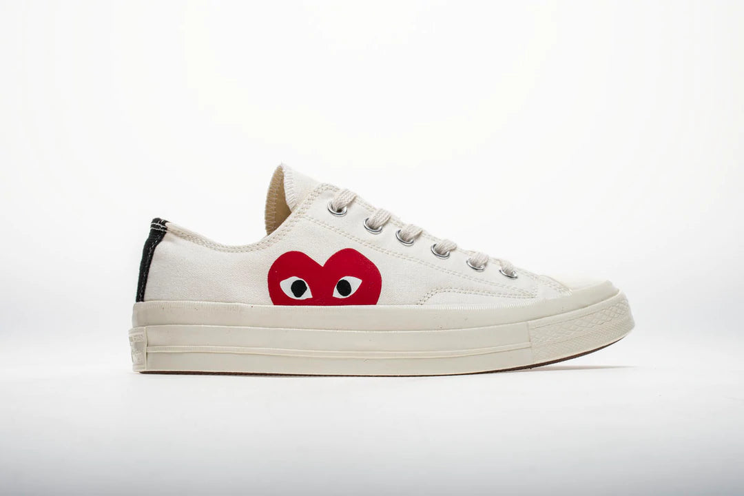 Tênis Converse Chuck Taylor All Star 70s Ox Comme Des Garçons Play White