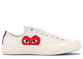 Tênis Converse Chuck Taylor All Star 70s Ox Comme Des Garçons Play White