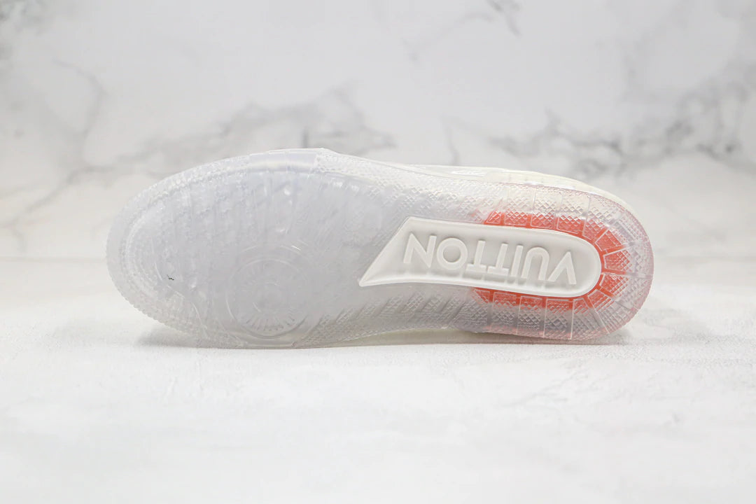 Tênis Louis Vuitton Trainer Sneaker Transparent