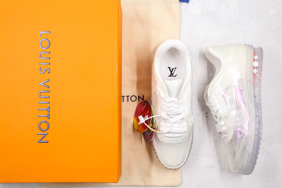 Tênis Louis Vuitton Trainer Sneaker Transparent