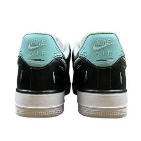 Tênis Nike Air Force 1 Black and Blue Cartoon