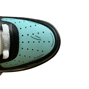 Tênis Nike Air Force 1 Black and Blue Cartoon