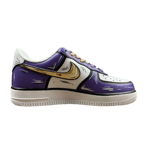 Tênis Nike Air Force 1 Purple Cartoon
