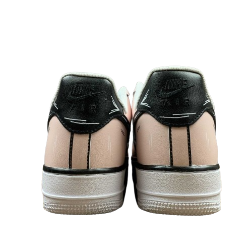 Tênis Nike Air Force 1 light pink Cartoon